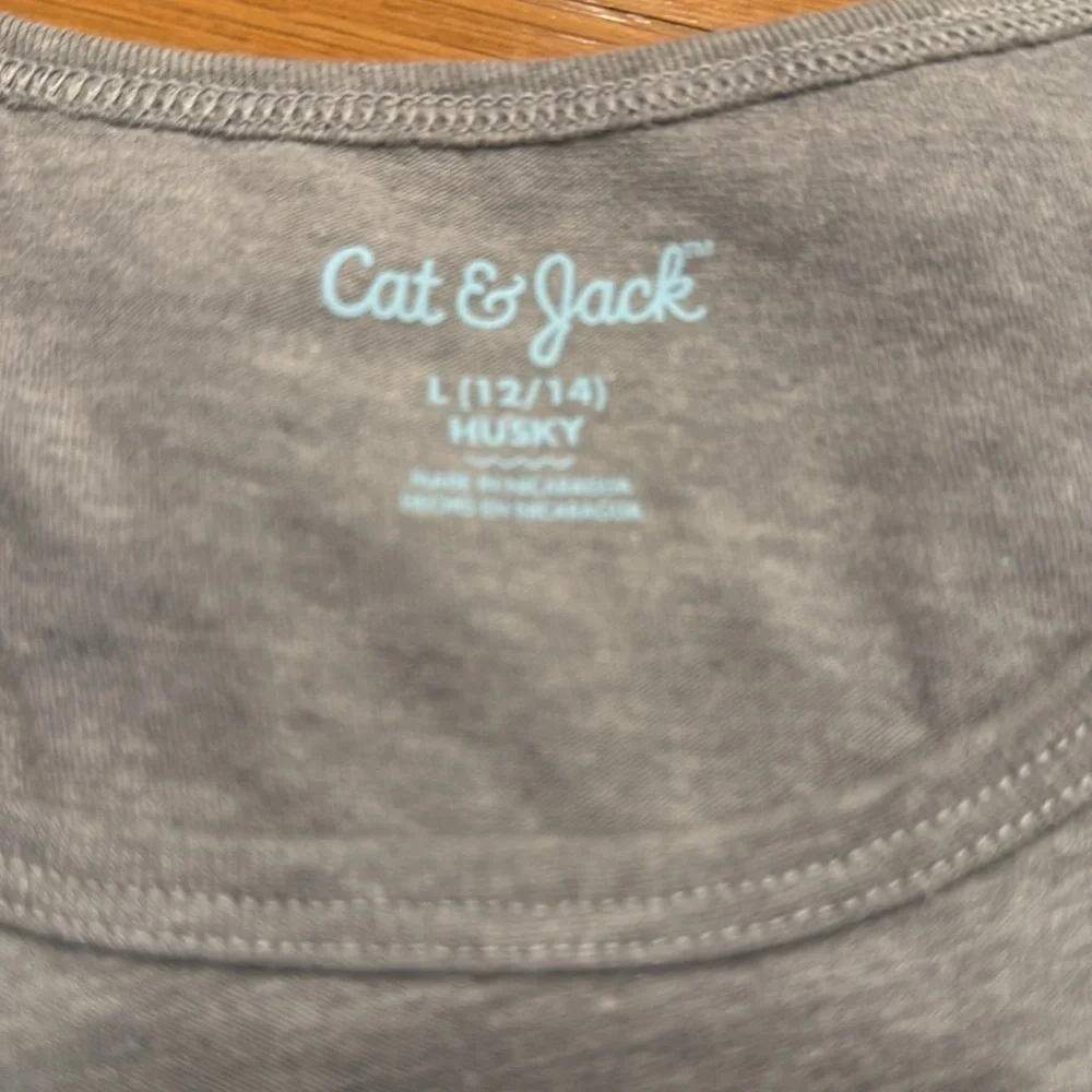 NWT Cat & Jack boys tank top size large (12/14) . Husky
